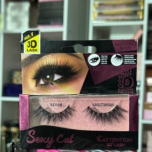 Sexy Cat Sagittarius 3D Lashes - Black
